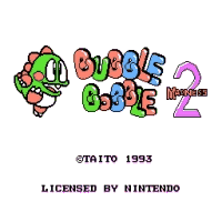 Bubble Bobble Madness 2 Title Screen